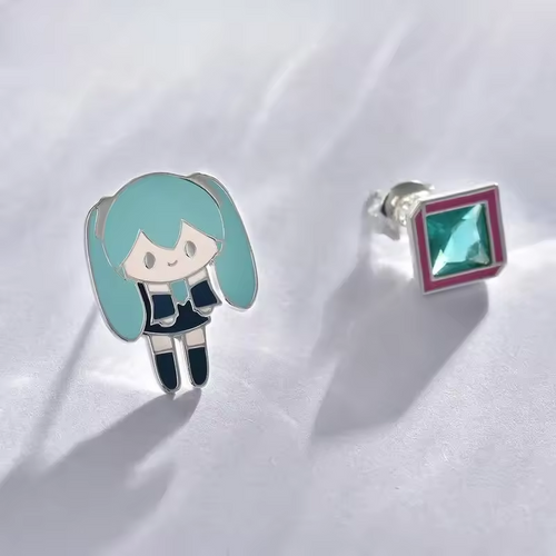 Hatsune Miku 39 Future Appointment Shaker Earrings